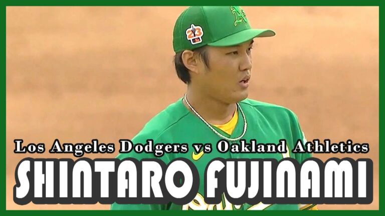 【アスレチックス 藤浪晋太郎】3月20日 オープン戦4度目の登板 投球全球_ドジャース戦_Shintaro Fujinami_Dodgers vs Athletics