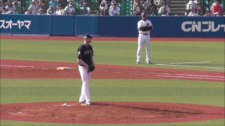 オリックス　ディクソン投手　ピッチングフォーム(スローモーション付き)　2018.3.13