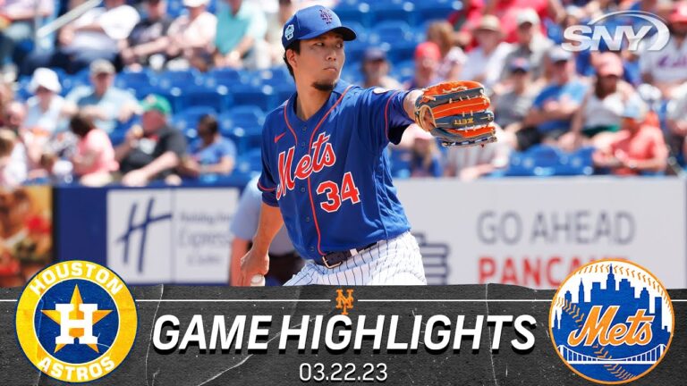Mets vs Astros Highlights: Kodai Senga solid in four plus innings, but Mets fall to Astros 5-2 | SNY