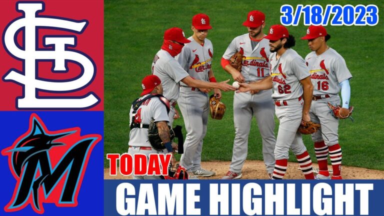 マイアミ マーリンズ vs セントルイス カージナルス ハイライト |  MLB プレシーズン 2023 年 3 月 22 日