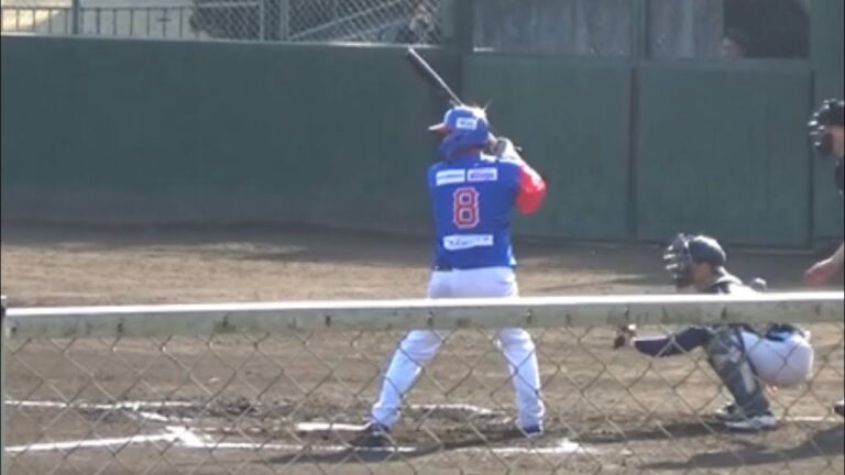 清田育宏 独立リーグで現役復帰 初ヒット 2023.3.15