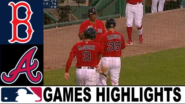 Boston Red Sox vs. Atlanta Braves 03/24 Game Highlights | 2023 Spring Training-MLB PreSeason