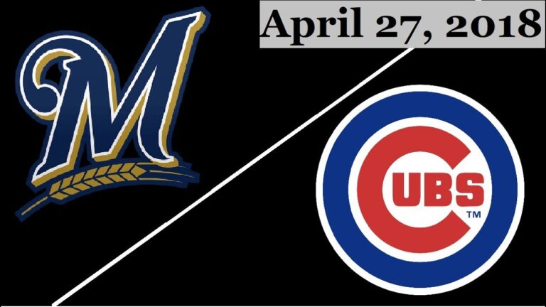 Milwaukee Brewers vs Chicago Cubs Highlights || April 27, 2018