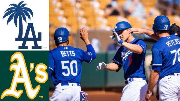ドジャース vs オークランド・アスレチックス [FULL GAME] 2023 年 3 月 19 日 - MLB ハイライト |  MLB スプリング トレーニング 2023