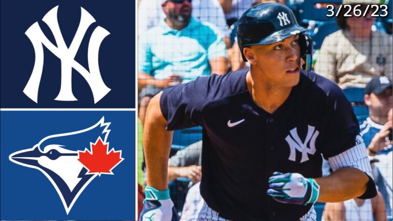 New York Yankees Vs. Toronto Blue Jays | Spring Training Highlights | 3/26/23