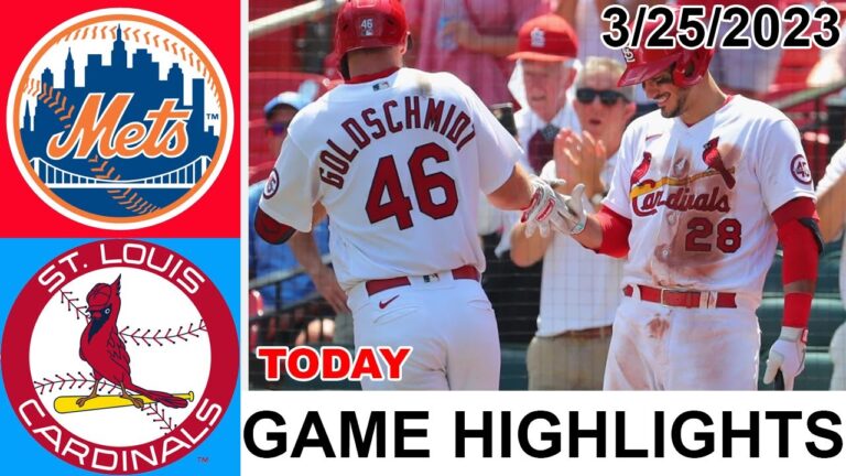 ニューヨーク・メッツ vs. セントルイス・カージナルス MLB プレシーズン 2023 年 3 月 25 日 |  MLB 2023