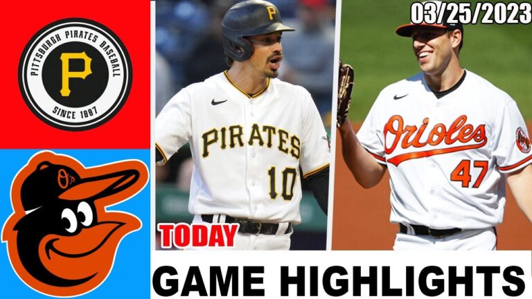 ピッツバーグ パイレーツ vs ボルチモア オリオールズ ハイライト |  MLB プレシーズン 2023 年 3 月 25 日