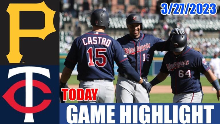 ピッツバーグ パイレーツ vs ミネソタ ツインズ ハイライト |  MLB プレシーズン 2023 年 3 月 27 日