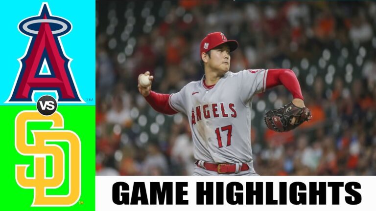 サンディエゴ パドレス vs ロサンゼルス エンゼルス ゲーム ハイライト |  MLB プレシーズン 2023 年 3 月 24 日