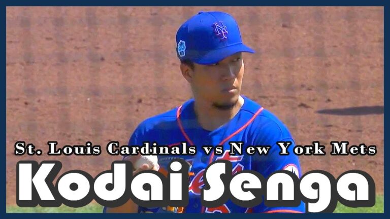 【メッツ 千賀滉大】3月6日 オープン戦初登板 投球全球_カージナルス戦_Kodai Senga_Cardinals vs Mets