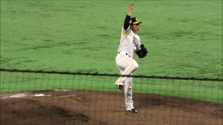 スロー映像)ソフトバンク 古川侑利 投球フォーム 2023.3.4 OP戦