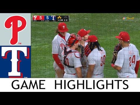 Texas Rangers vs. Philadelphia Phillies 03/30 FULL Game Highlights| MLB Highlights |2023 Opening Day