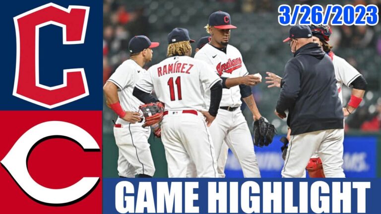 Cleveland Guardians VS Cincinnati Reds  Highlights | MLB Pre-season March 26, 2023