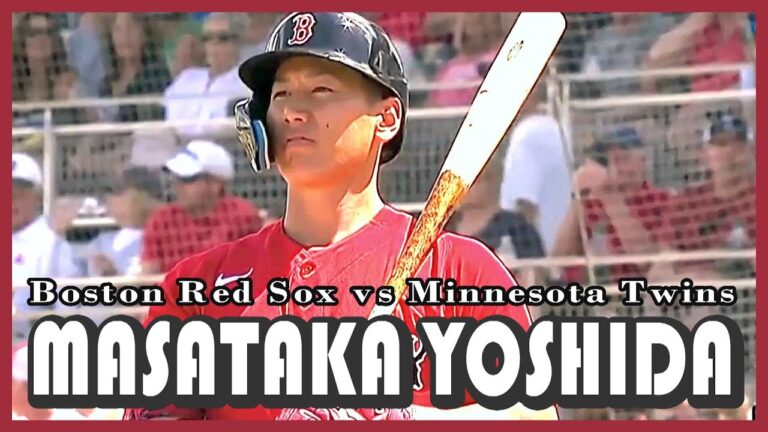 【レッドソックス 吉田正尚】3月27日 打席全球＆守備シーン_ツインズ戦_Masataka Yoshida_Red Sox vs Twins