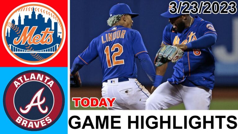 アトランタ ブレーブス vs ニューヨーク メッツ フル ゲーム ハイライト |  MLB プレシーズン 2023 年 3 月 23 日 |  MLB 2023