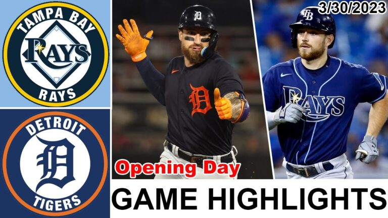タンパベイ レイズ vs デトロイト タイガース ゲーム ハイライト |  MLB 開幕日 2023 年 3 月 30 日 |  MLB 2023
