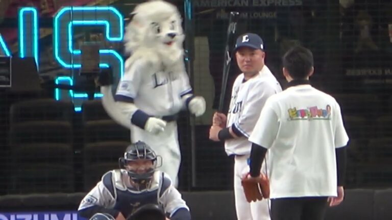山川まさかの無視w  無職の杉谷拳士、軽快なトークで始球式を盛り上げる 2023/3/26