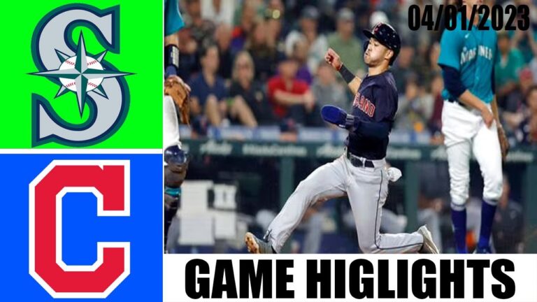 クリーブランド ガーディアンズ vs シアトル マリナーズ ゲーム ハイライト |  MLBトゥデイ2023年4月1日 |  MLB 2023