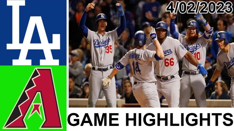 ロサンゼルス ドジャース vs アリゾナ ダイヤモンドバックス ゲーム ハイライト |  MLB トゥデイ 2023 年 4 月 2 日
