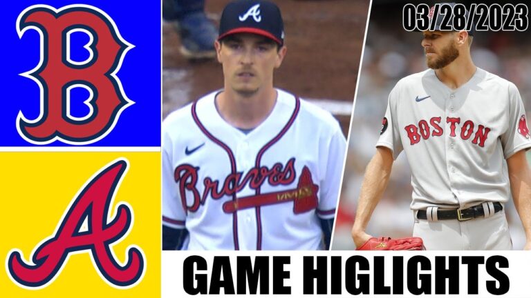 ボストン レッド ソックス vs アトランタ ブレーブス ハイライト |  MLB プレシーズン 2023 年 3 月 28 日 |  MLB 2023