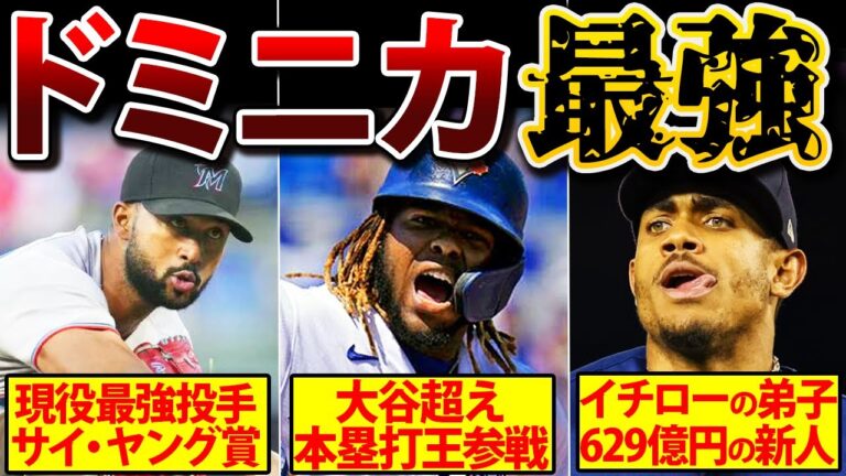 【アメリカ以上】WBCドミニカ代表が強すぎる