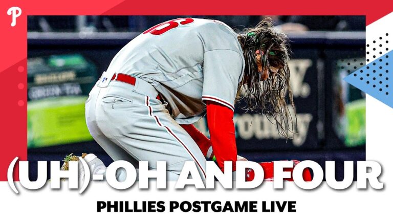 フィリーズが 0-4 で先発出場したのは、フランチャイズ史上 9 回目で、ヤンクスが 8-1 で敗れました。 フィリーズ PGL