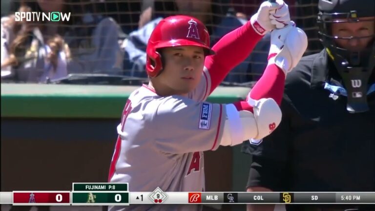 【大谷翔平 vs 藤浪晋太郎のメジャー初対決 】1回表 10年ぶりとなる直接対決で大谷翔平の第1打席は!? 4.2 #MLB