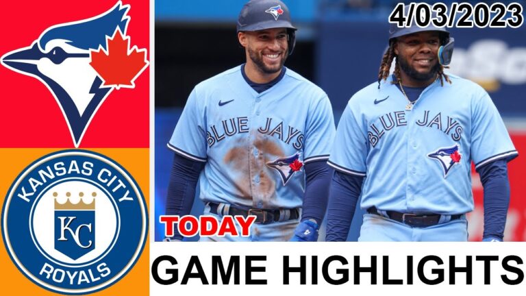 トロント ブルージェイズ vs カンザスシティ ロイヤルズ ハイライト |  MLBトゥデイ2023年4月3日 |  MLB 2023