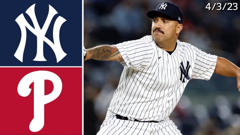 New York Yankees Vs Philadelphia Phillies | Game Highlights | 4/3/23