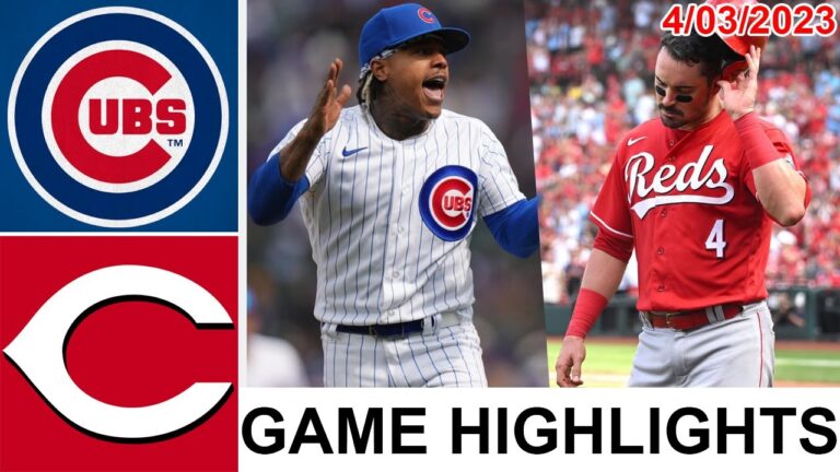 シンシナティ・レッズ vs シカゴ・カブス ゲームのハイライト |  MLBトゥデイ2023年4月3日 |  MLB 2023