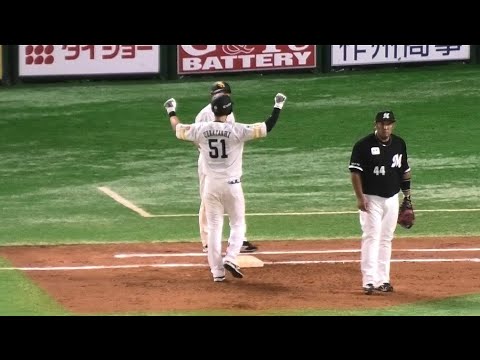 ホークス 上林誠知 2023初ヒット！