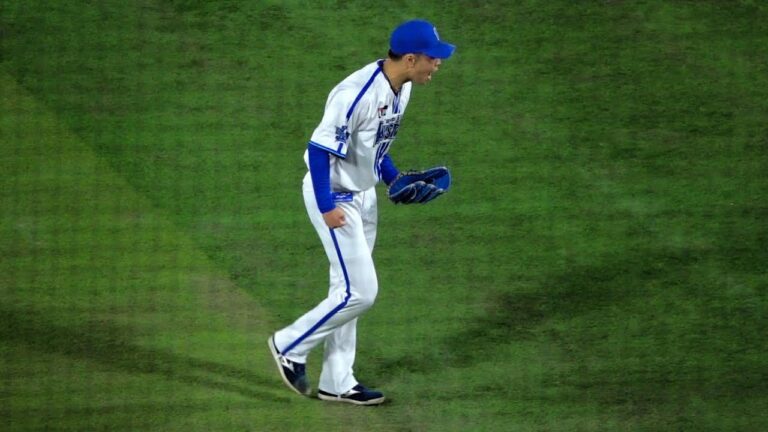 入江が吠える！梶谷から三振奪取でピンチ抑えた！2023/04/05 横浜DeNAベイスターズ入江大生