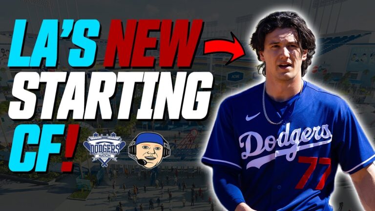 ドジャース新先発中堅手！ ジェームズ アウトマンが LA の新しい CF になるべき理由、ジェームズの役割など!
