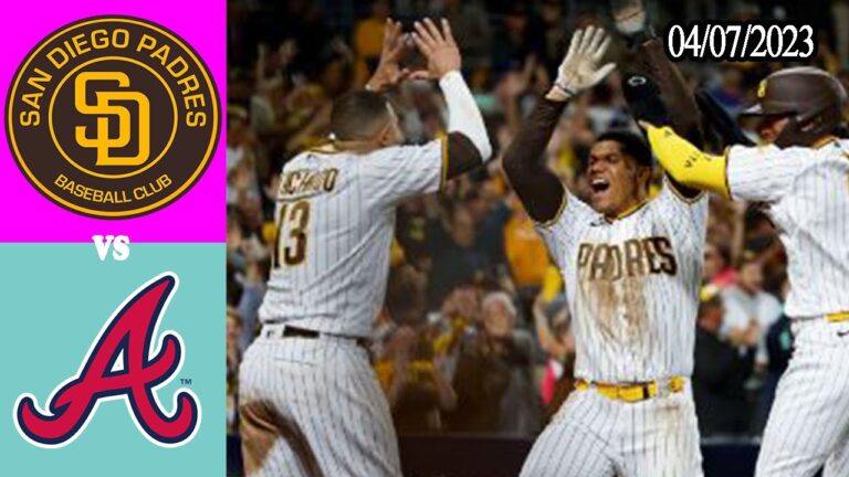 San Diego Padres vs Braves Full Highlights April 07, 2023 | MLB Highlights | MLB Season 2023