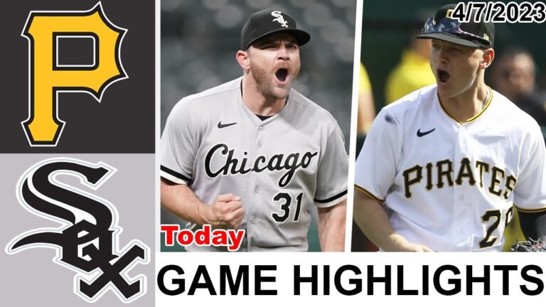 ピッツバーグ パイレーツ vs シカゴ ホワイト ソックス フル ゲーム ハイライト |  MLB トゥデイ 2023 年 4 月 7 日 |  MLB 2023