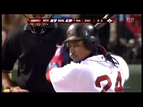 2007年4月22日BOS7-6NYY ４人連続ホームラン