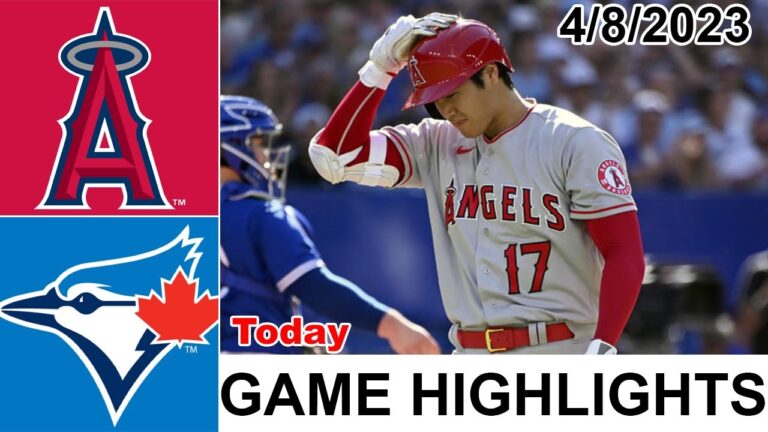 ロサンゼルス エンゼルス vs トロント ブルージェイズ フル ゲーム ハイライト |  MLBトゥデイ2023年4月8日 |  MLB 2023