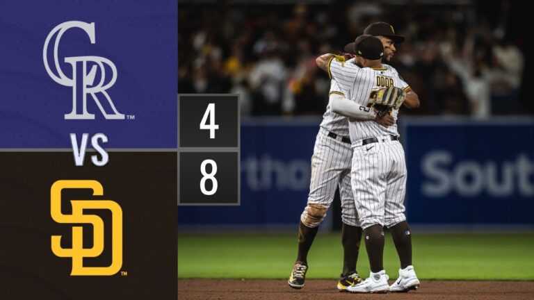 コロラド・ロッキーズ vs サンディエゴ・パドレス | 再開 MLB 01-04-2023