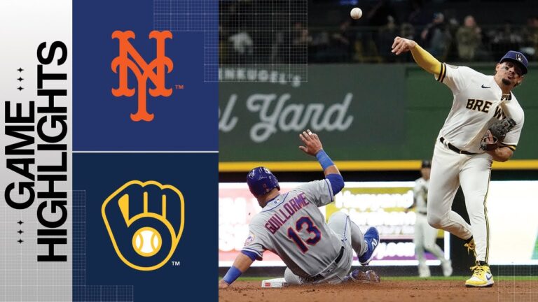 Mets vs. Brewers Game Highlights (4/3/23) | MLB Highlights