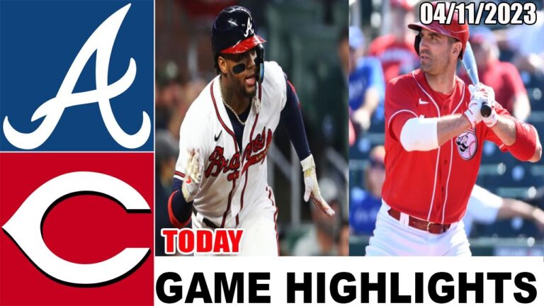 アトランタ・ブレーブス vs シンシナティ・レッズ ゲームのハイライト |  MLBトゥデイ 2023年4月11日 |  MLB 2023