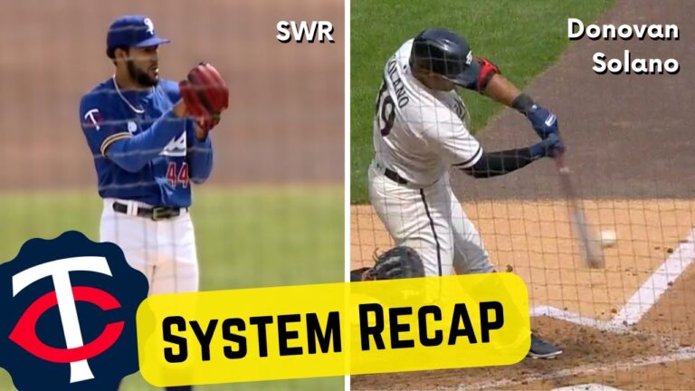 Twins はシリーズ フィナーレでフラットに落ち、SWR は '23 デビュー |  Twins システムの要約 4/9