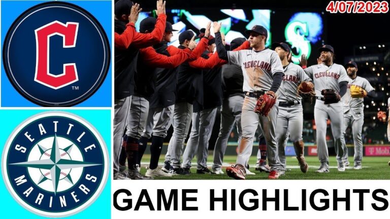クリーブランド ガーディアンズ vs シアトル マリナーズ フル ゲーム ハイライト |  MLB トゥデイ 2023 年 4 月 7 日 |  MLB 2023