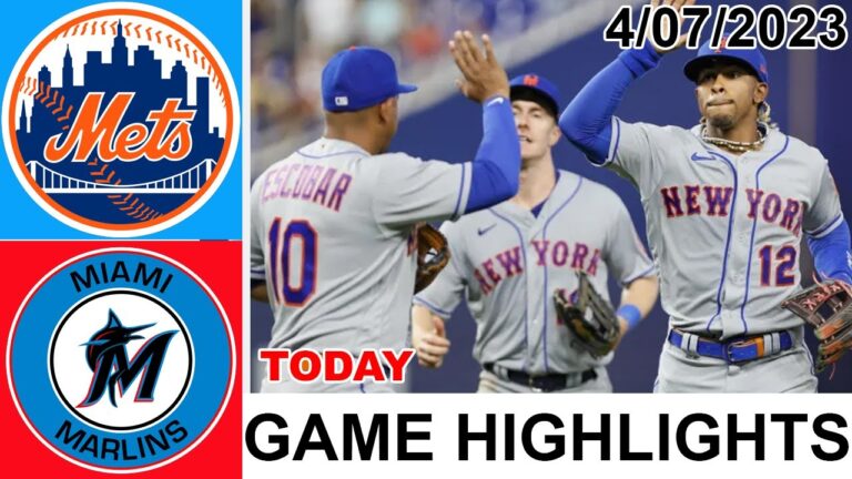 ニューヨーク メッツ vs マイアミ マーリンズ フル ゲーム ハイライト |  MLB トゥデイ 2023 年 4 月 7 日 |  MLB 2023