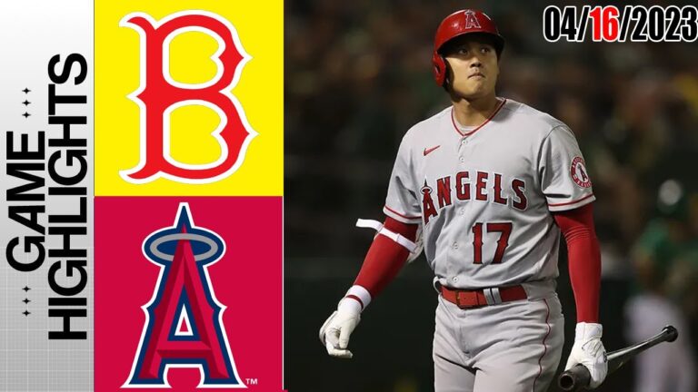 ボストン レッド ソックス vs ロサンゼルス エンゼルス ゲーム ハイライト |  MLBトゥデイ 2023年4月16日 |  MLB 2023