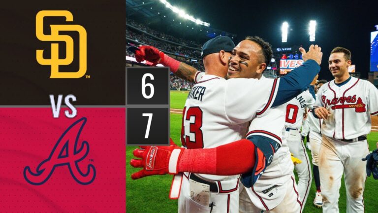 パドレス・デ・サンディエゴ vs ブラボス・デ・アトランタ | 再開 MLB 2023 年 6 月 4 日