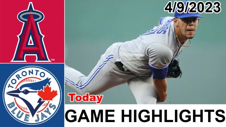 ロサンゼルス エンゼルス vs トロント ブルージェイズ フル ハイライト |  MLBトゥデイ2023年4月9日 |  MLB 2023