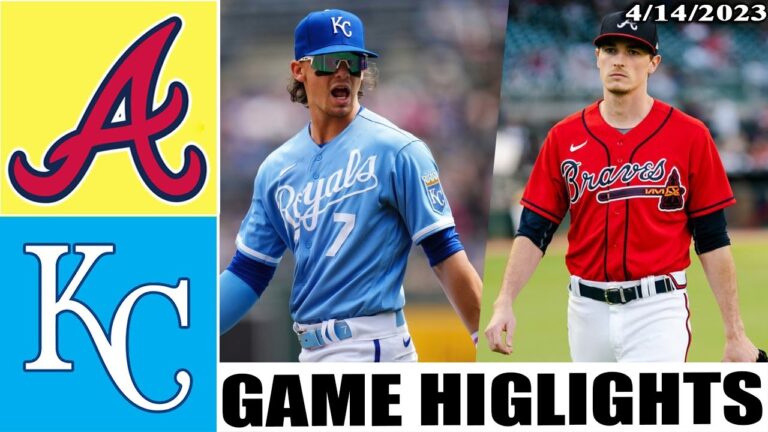 カンザスシティ ロイヤルズ vs アトランタ ブレーブス ゲーム ハイライト |  MLBトゥデイ 2023年4月14日 |  MLB 2023