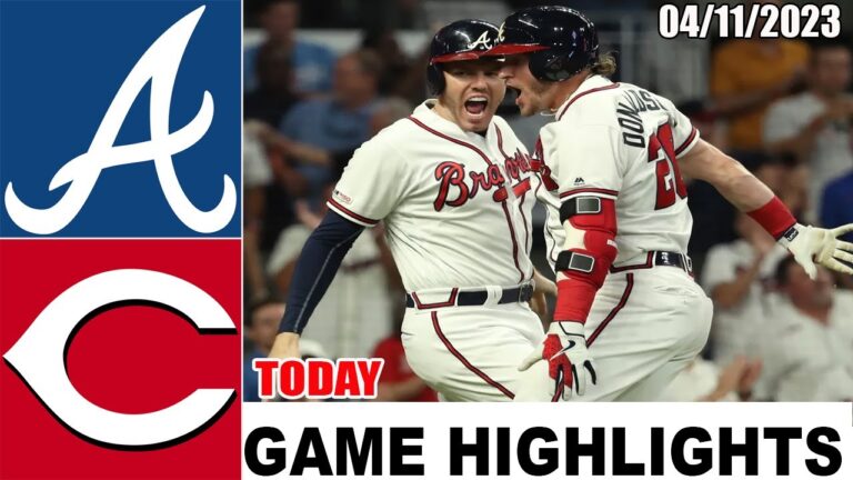 アトランタ・ブレーブス vs シンシナティ・レッズ フルゲームのハイライト |  MLBトゥデイ 2023年4月11日 |  MLB 2023