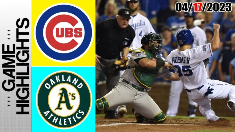 オークランド・アスレチックス vs シカゴ・カブス ゲームのハイライト |  MLBトゥデイ 2023年4月17日 |  MLB