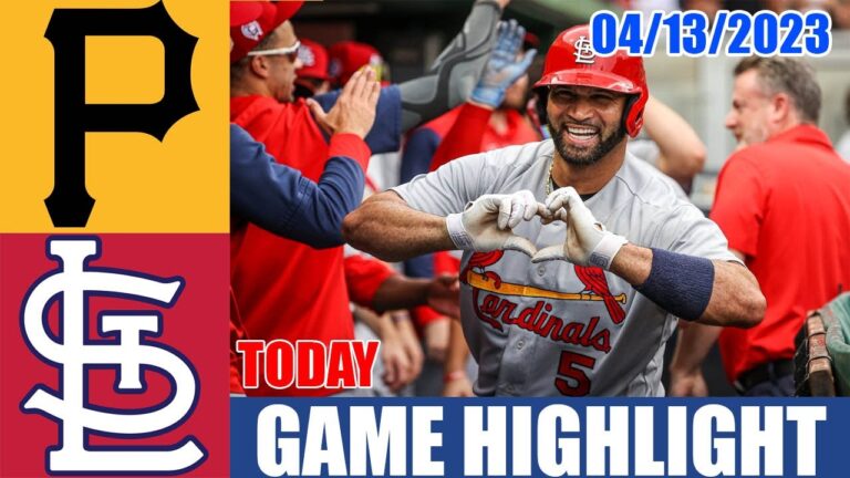 セントルイス カーディナルズ VS ピッツバーグ パイレーツ ゲーム ハイライト |  MLB トゥデイ 2023 年 4 月 13 日 |  MLB 2023